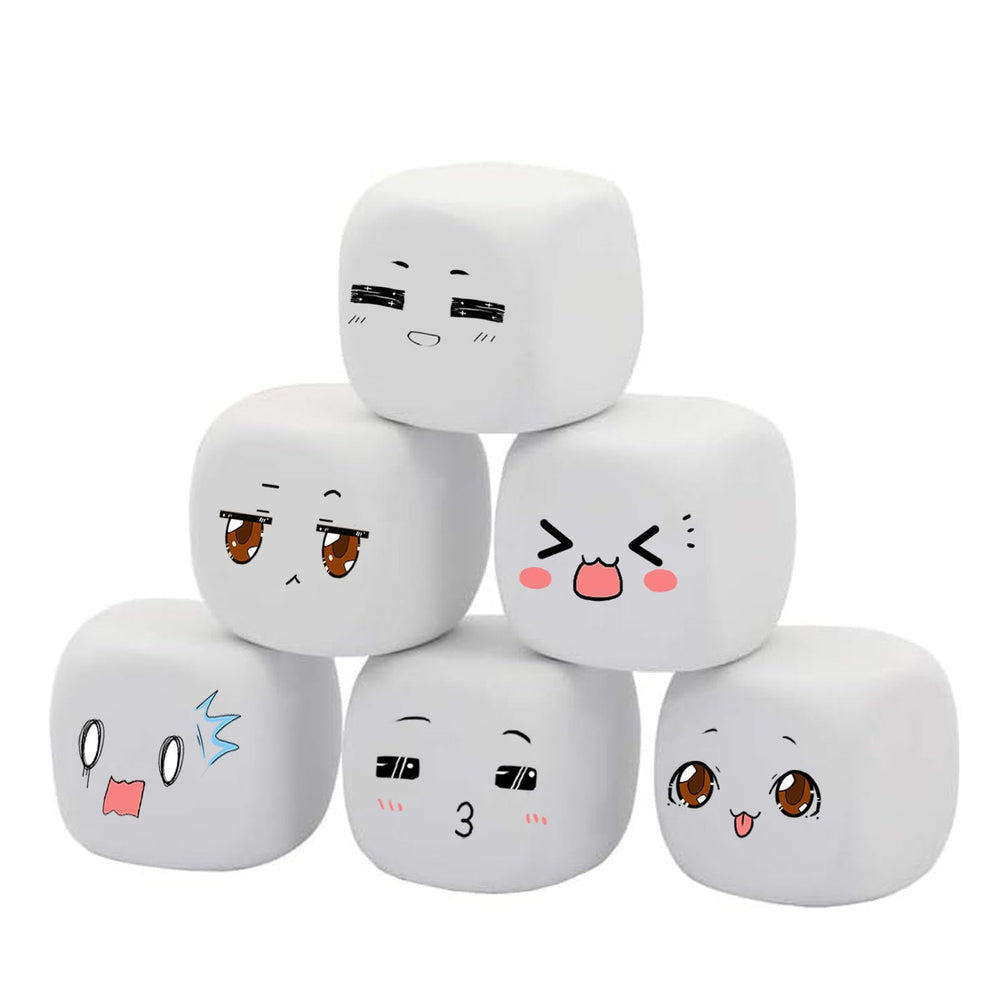 Qidiwin foam dice for classroom or party activities promoting creativity.