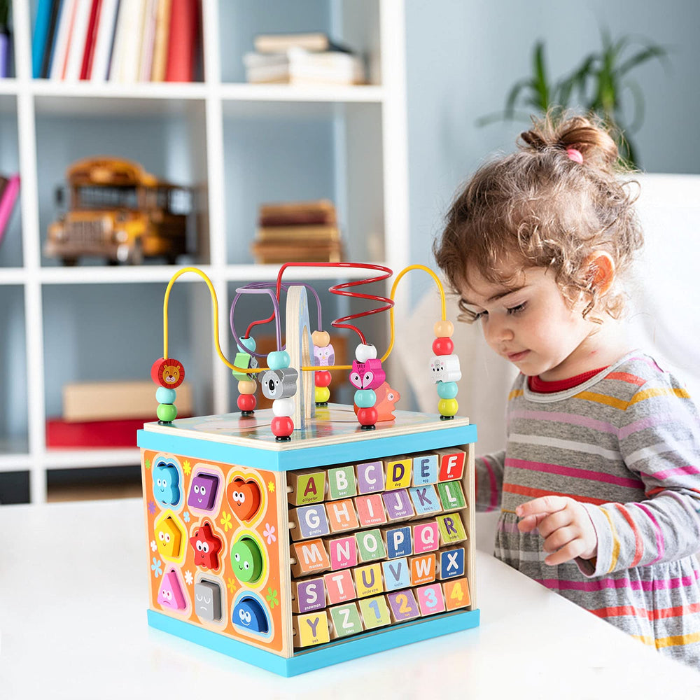 Qilay ABC-123 abacus supports early counting and tactile learning