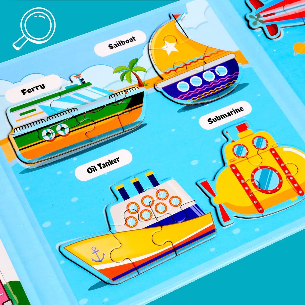 QimuMku construction vehicles theme encourages problem solving on trips