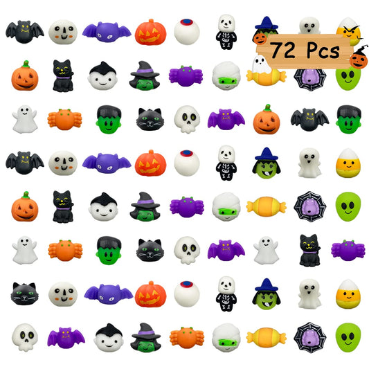 QINGQIU Halloween Mochi bat squishy for party favors and tactile fun