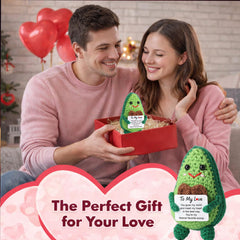 Qinthory avocado plush ideal for Valentine’s Day gifting.