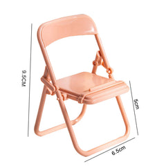 Qintreesify detailed back-design folding chair for authentic miniature styling.