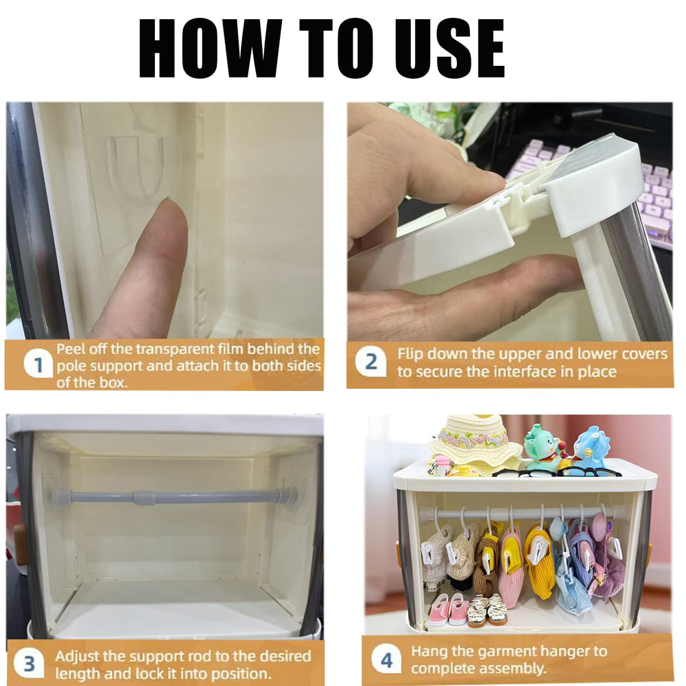 Top display surface keeps bows and tiny accessories visible and reachable.