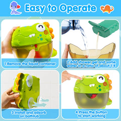 Qirptey floating animal bath toys entertain kids during bath time.