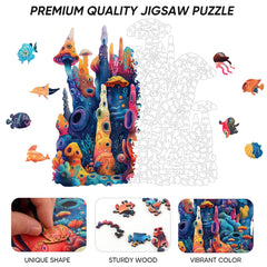 Qiuenisray FSC-certified wood highlighting sustainable materials and durable puzzle time.