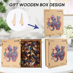 Qiuenisray gift-ready puzzle package ideal for birthdays.