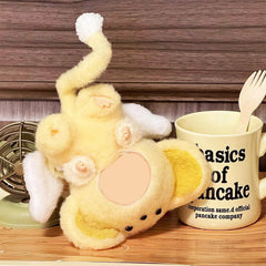 QIUTIMIY 17cm doll clothes yellow suit soft fabric ideal for daily role-play.