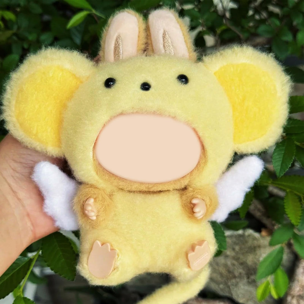 QIUTIMIY 17cm doll clothes yellow suit wrinkle-free look for quick dress-up.