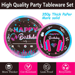 QIYANPAX 6.5-inch napkins provide convenient, coordinated party coverage.