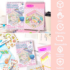 QIYEELOO waterproof stickers cling to bottles, laptops, and more