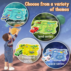 QKSKYP Ocean Theme Track Set inspires imaginative racing along sea-inspired tracks.