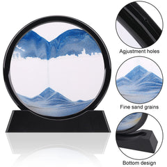 QLKUNLA 7-inch art adds a calm focal point to desks