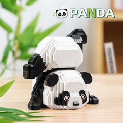 QLT QIAOLETONG Panda assembly tips for beginners with tiny pieces.