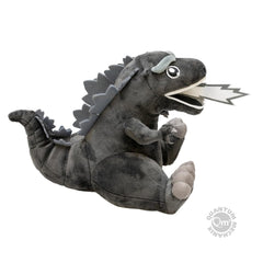 QMx Godzilla Zippermouth Plush sculpted eyebrow ridge adds ferocious character to any display.