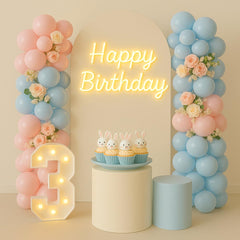 Qmraercu easy setup balloon assembly for quick decor transformation