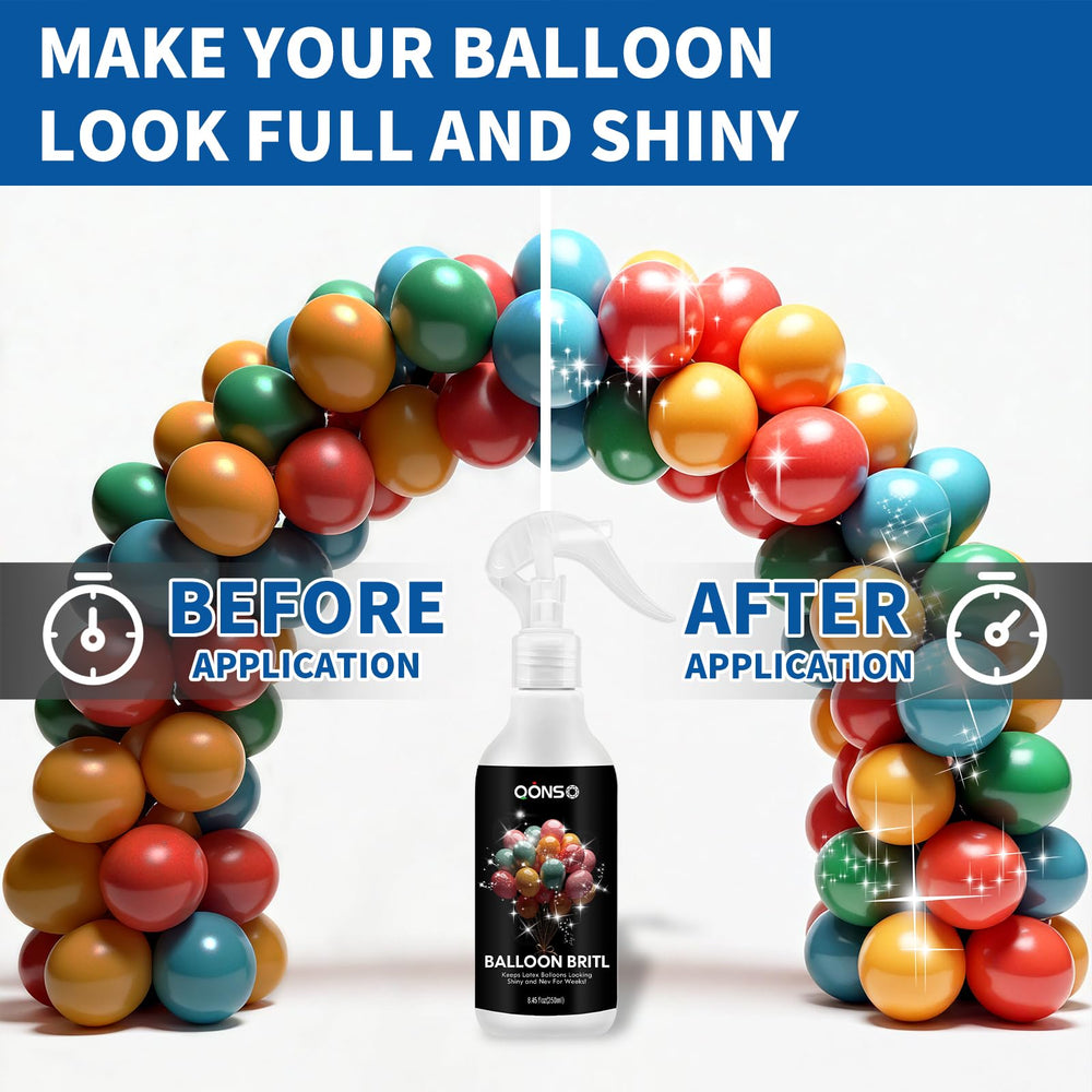 QONS wedding exhibition balloon gloss for elegant, lasting decoration