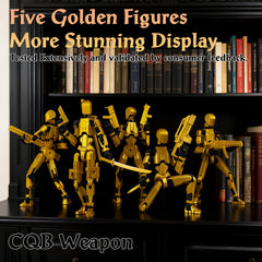Qoopower Gatling T13 Titan handtypes expand poses for expressive display.