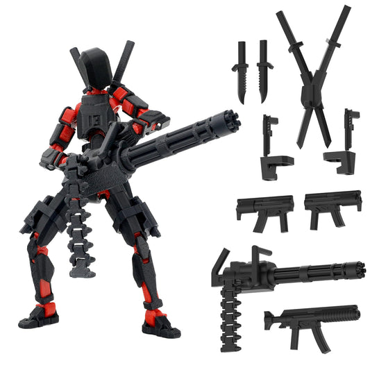 Qoopower T13 Titan figure, fully assembled for immediate display and play.
