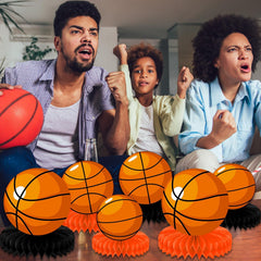 QOUBAI laminated basketball centerpieces stay durable and odor-free during festivities