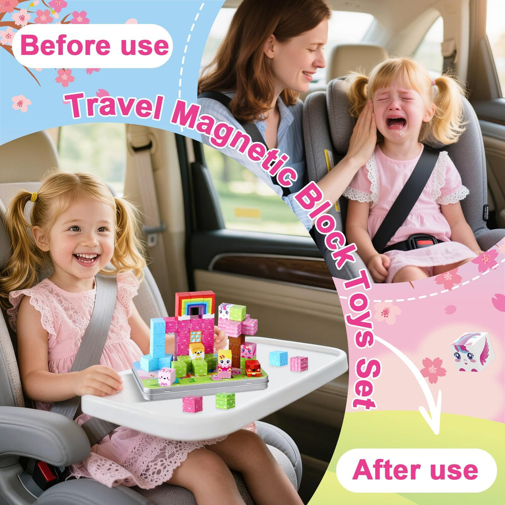 QOUBAI portable travel set encourages hands-on exploration.