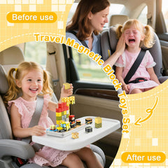 QOUBAI textured pieces offer tactile exploration and engaging sounds during building.