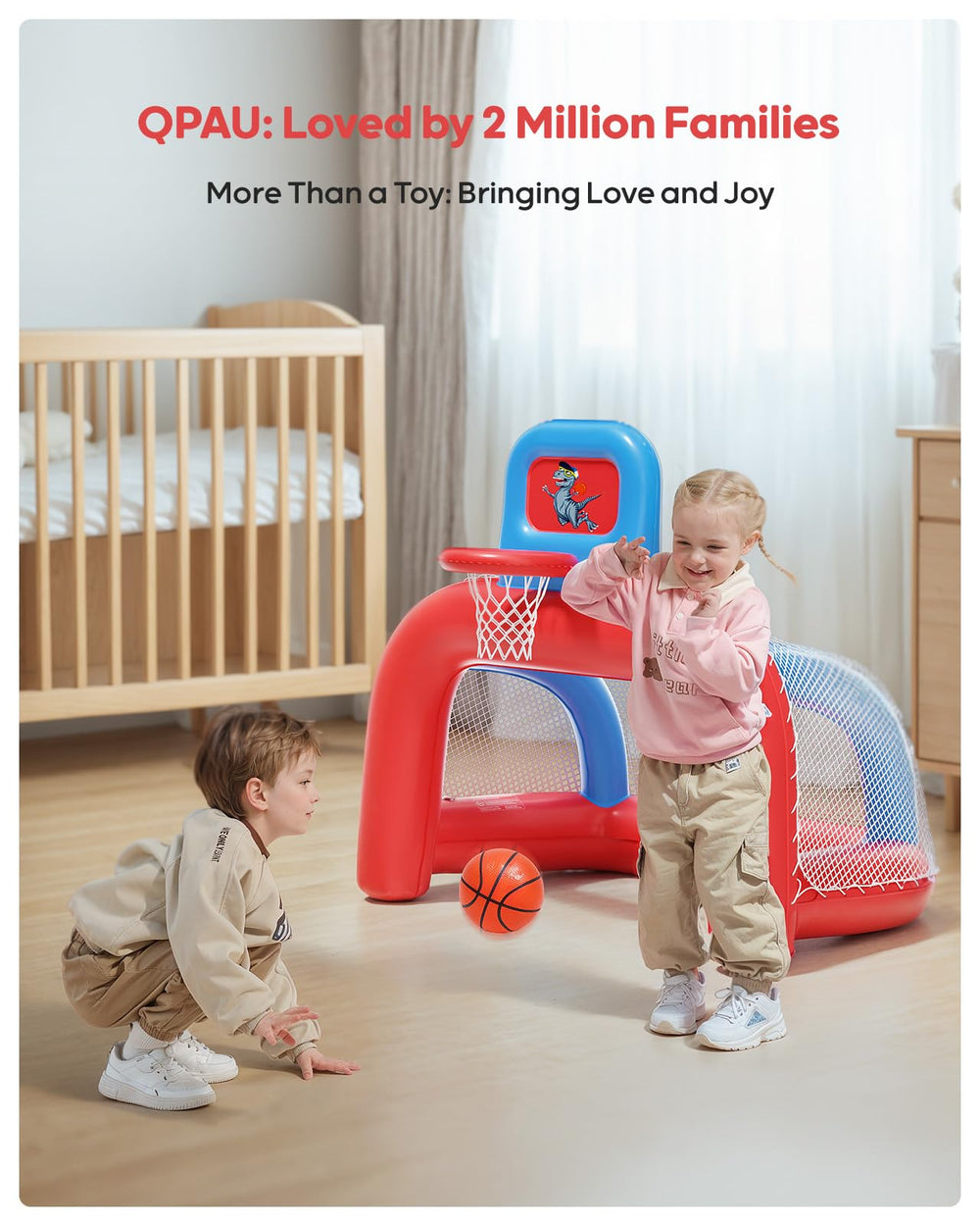 QPAU allows family fun in both outdoor and indoor spaces.