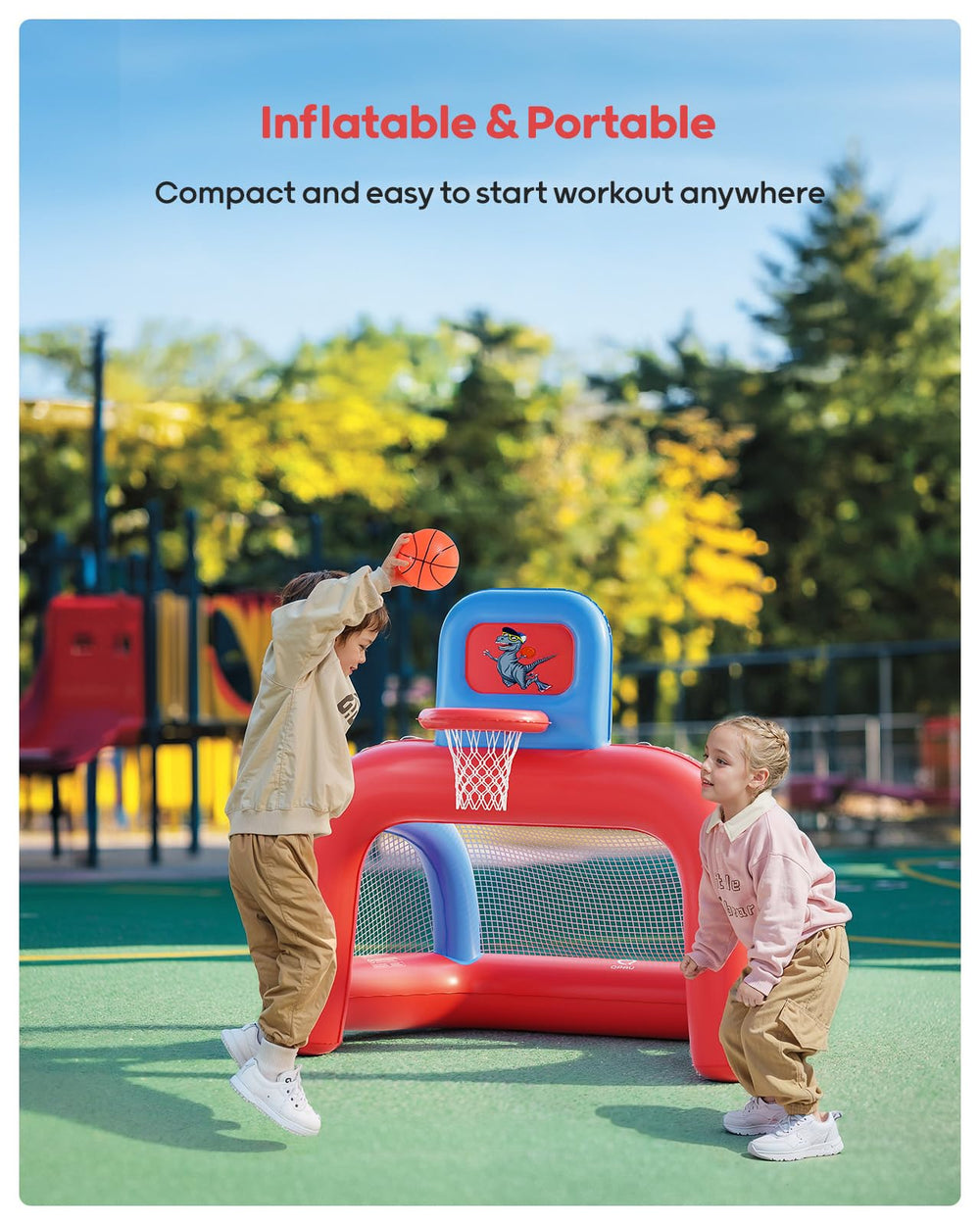 QPAU toddler sports center offers a large play area for ages 1β5.