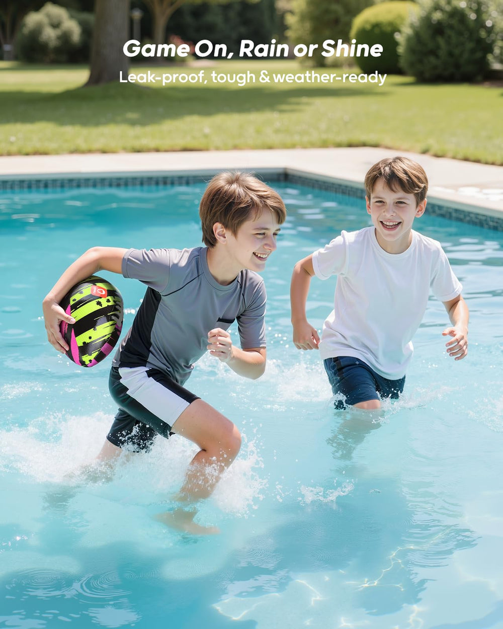QPAU waterproof football inflation hose for fast setup