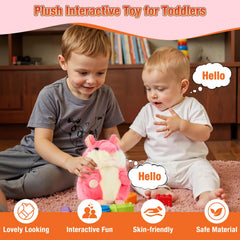 Qrooper Talking Hamster serves as a reliable nap-time companion.