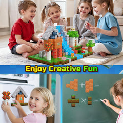 QRPQT cooperative play blocks encourage teamwork during group building
