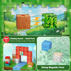 QRPQT creative imagination blocks set sparks open-ended play and storytelling