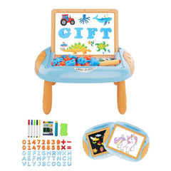 Qrytoi double-sided doodle easel for creative early learning.