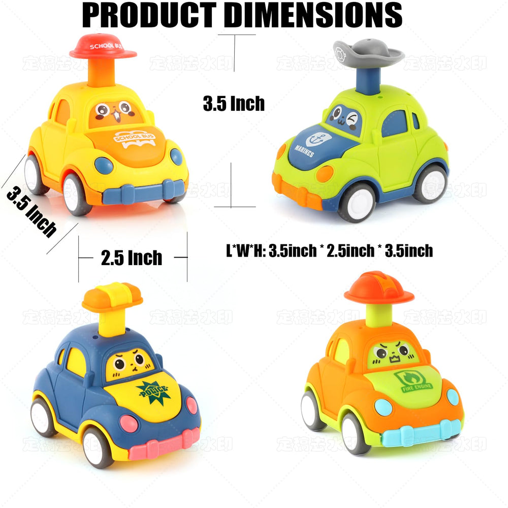 QSONSELL early learning toy cars, develop coordination during play.