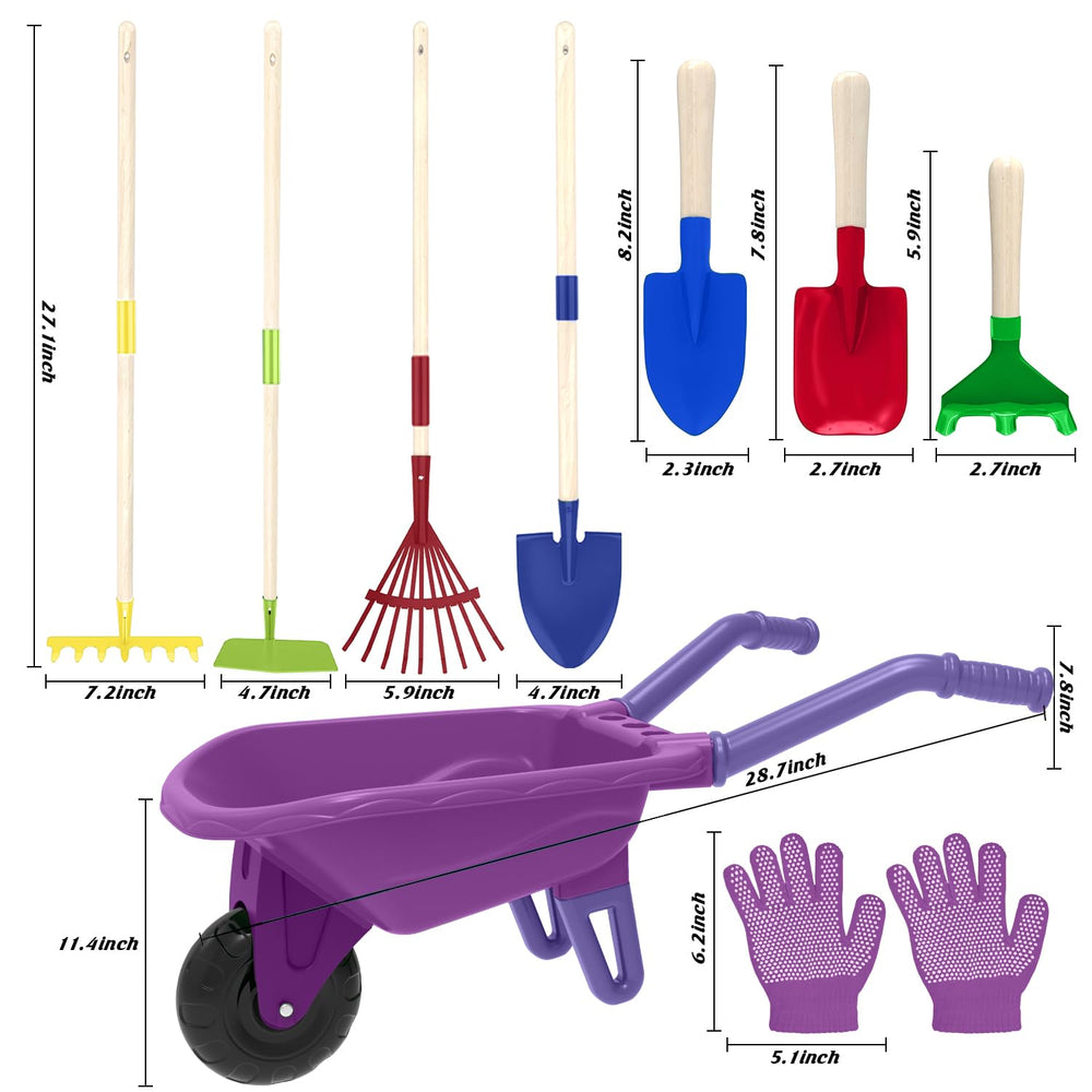Qtioucp fruit and vegetable stickers for gardening learning