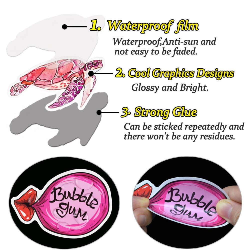 QTL tween girl gift stickers 50-piece set ideal for party favors
