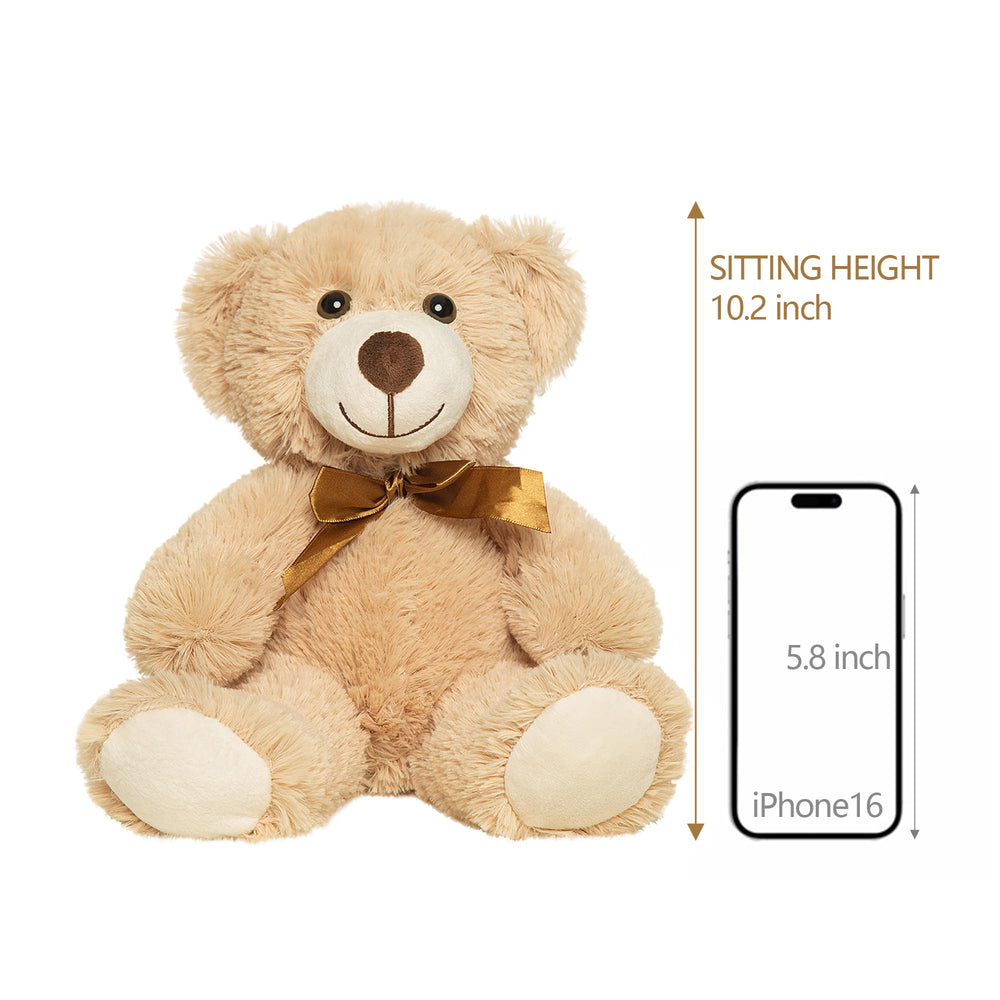 Quaakssi 13.5-inch plush bears in a 5-pack for ages 3 and up.
