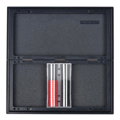 QuadPro checkers pieces close-up showing durable premium feel.