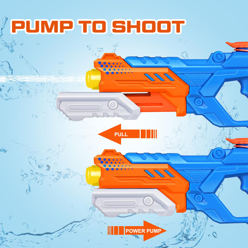 Quanquer long-range 32 ft water spray for backyard battles