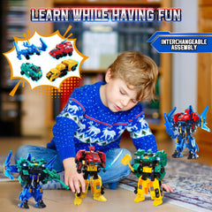 Quantum Heroes DINOSTER Raptor Tron tank mode highlights versatility and pretend battles.