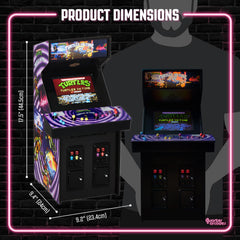Quarter Arcades TMNT 1/4-scale original ROM enables faithful beat-'em-up play at home.