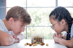 Qubic4 compact board size fits family game nights anywhere