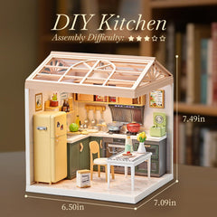 Qudify modular base connection detail for expandable tiny home scenes