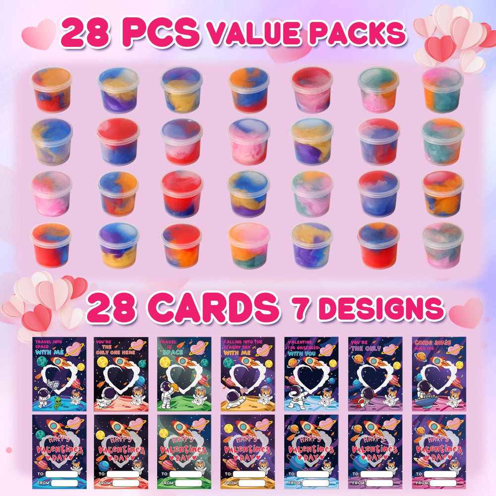Qudoustar classroom exchange pack with vivid valentines cards ready for gifting.