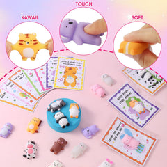 Qudoustar soft mochi textures in hands ideal for tactile play.