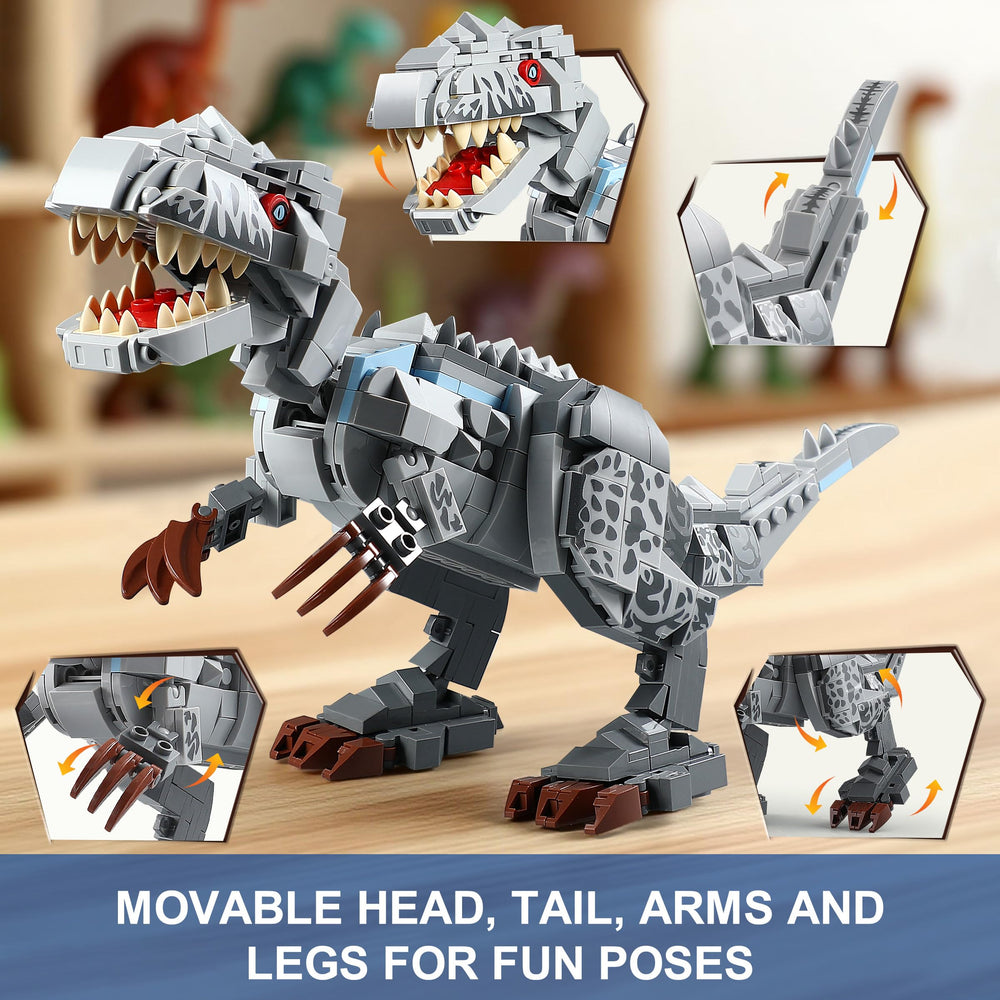 QUENTINAG Build and display dinosaurs for shelf-worthy decor