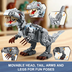 QUENTINAG Build and display dinosaurs for shelf-worthy decor