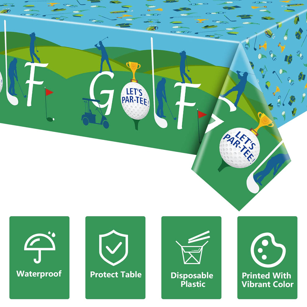 QUERICKY golf tablecloth provides large coverage for long tables