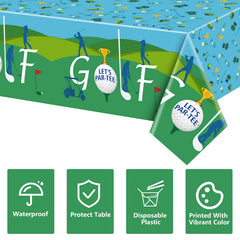 QUERICKY golf tablecloth provides large coverage for long tables