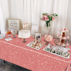 QUERICKY waterproof and stain-proof tablecloth protects surfaces