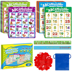 Quilinz Alphabet Bingo cards show letters and words to boost early literacy.